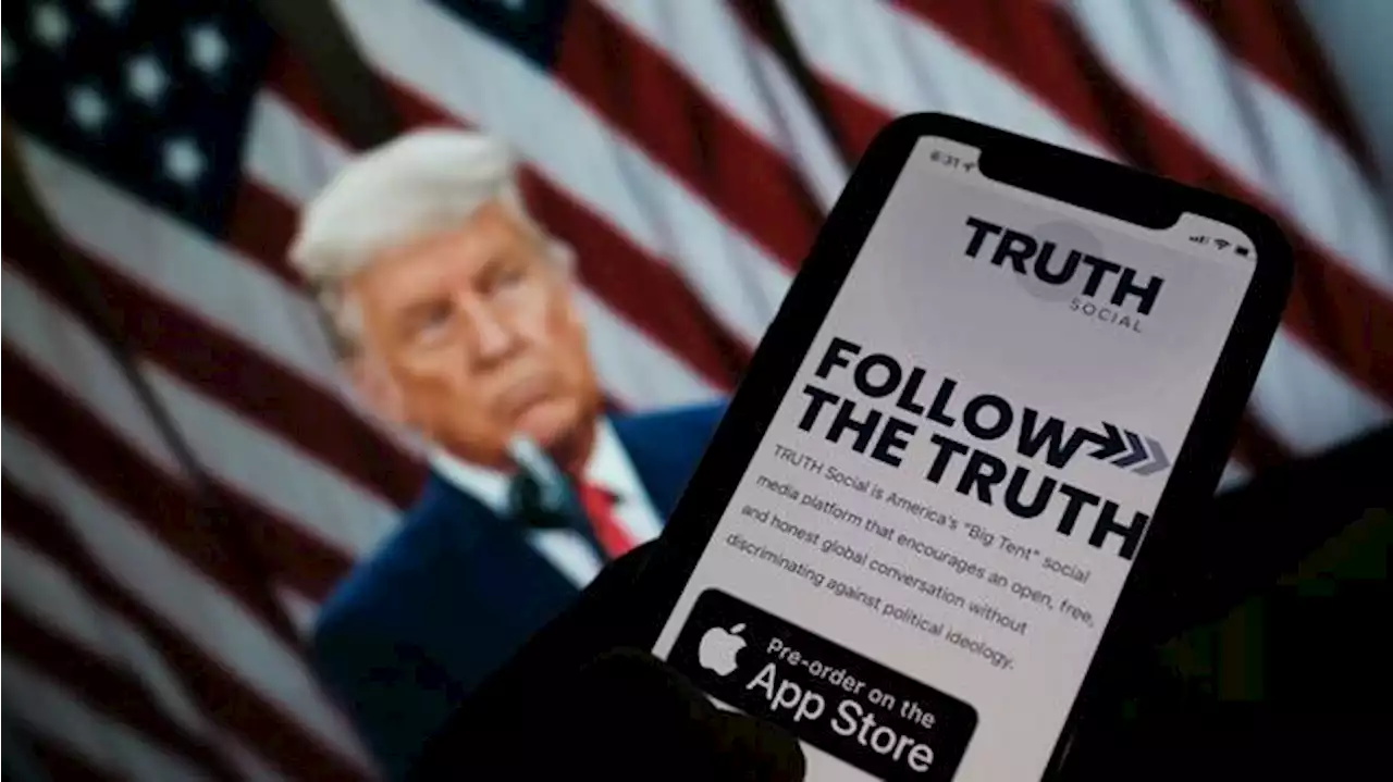 Trump setzt ersten Post auf eigenem Twitter-Klon „Truth Social“ ab