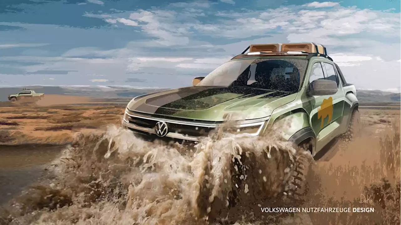 Ford Ranger-based VW Amarok previewed with brawnier design