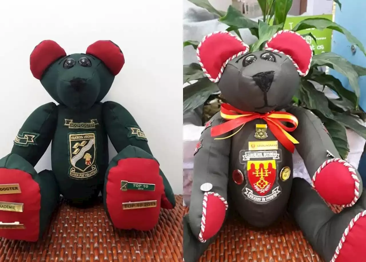 Feel Good Friday: Woman turns school blazers into memory bears [photos]