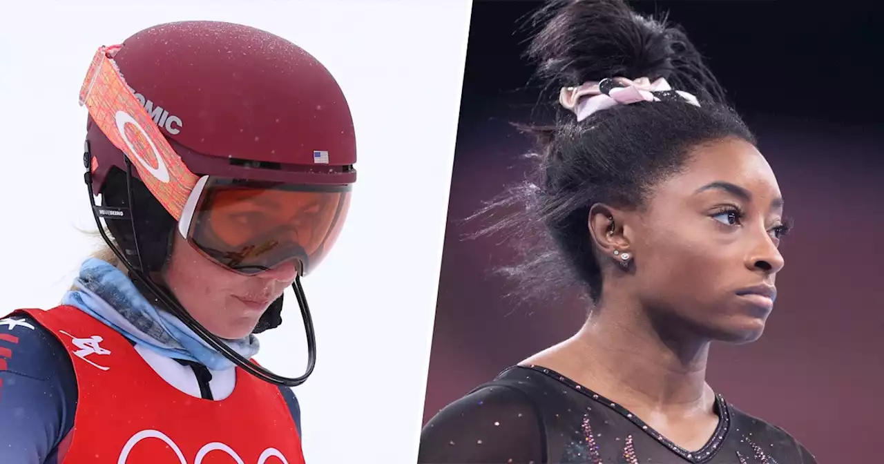 Simone Biles on Mikaela Shiffrin: 'You can’t judge somebody’s mental health through a platform'