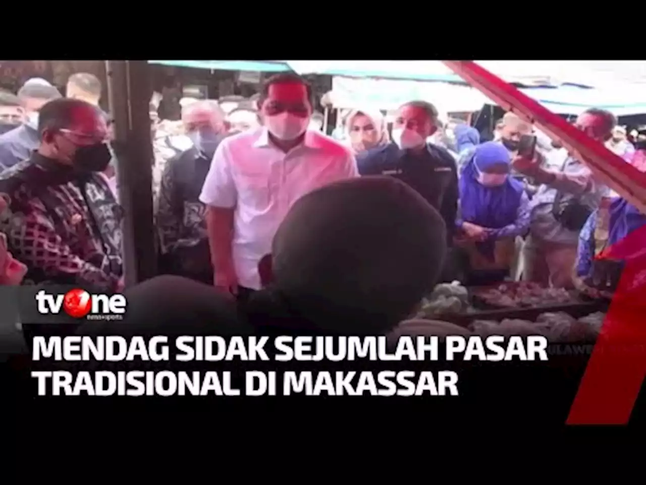 Mendag Sidak Bahan Pokok di Pasar Tradisional - tvOne