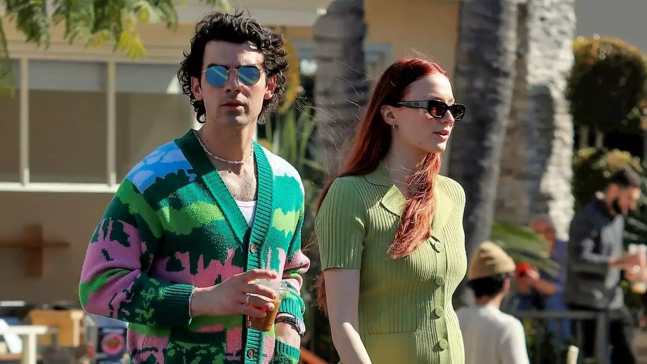 Sophie Turner and Joe Jonas Continue Their Matchy-Matchy Style