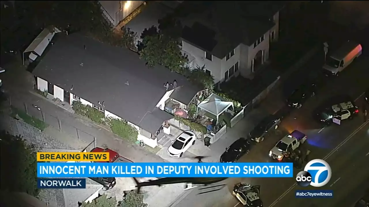 State prosecutors to investigate fatal shooting of bystander in Norwalk standoff involving deputies