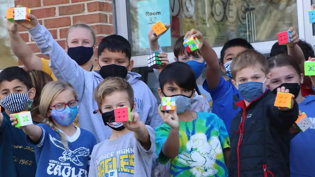 Jersey Fourth-grade class masters the Rubik's Cube