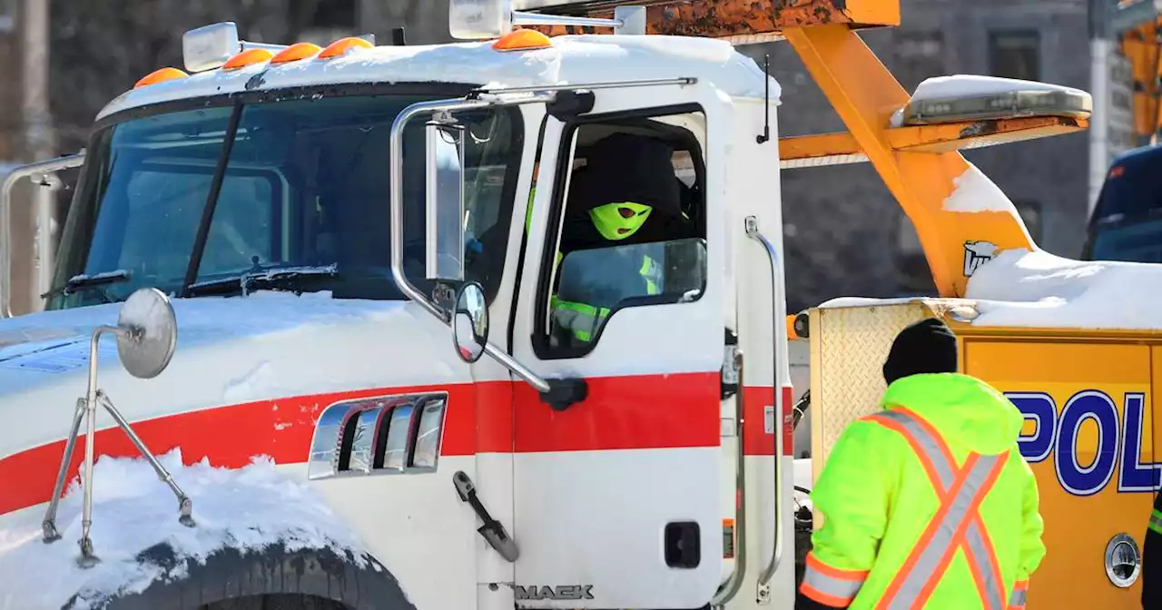 Canadian police move in to end Ottawa trucker protest