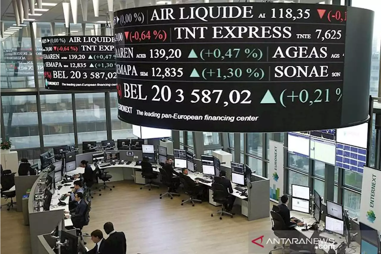 Saham Prancis turun hari ketiga, indeks CAC 40 terpangkas 17,19 poin