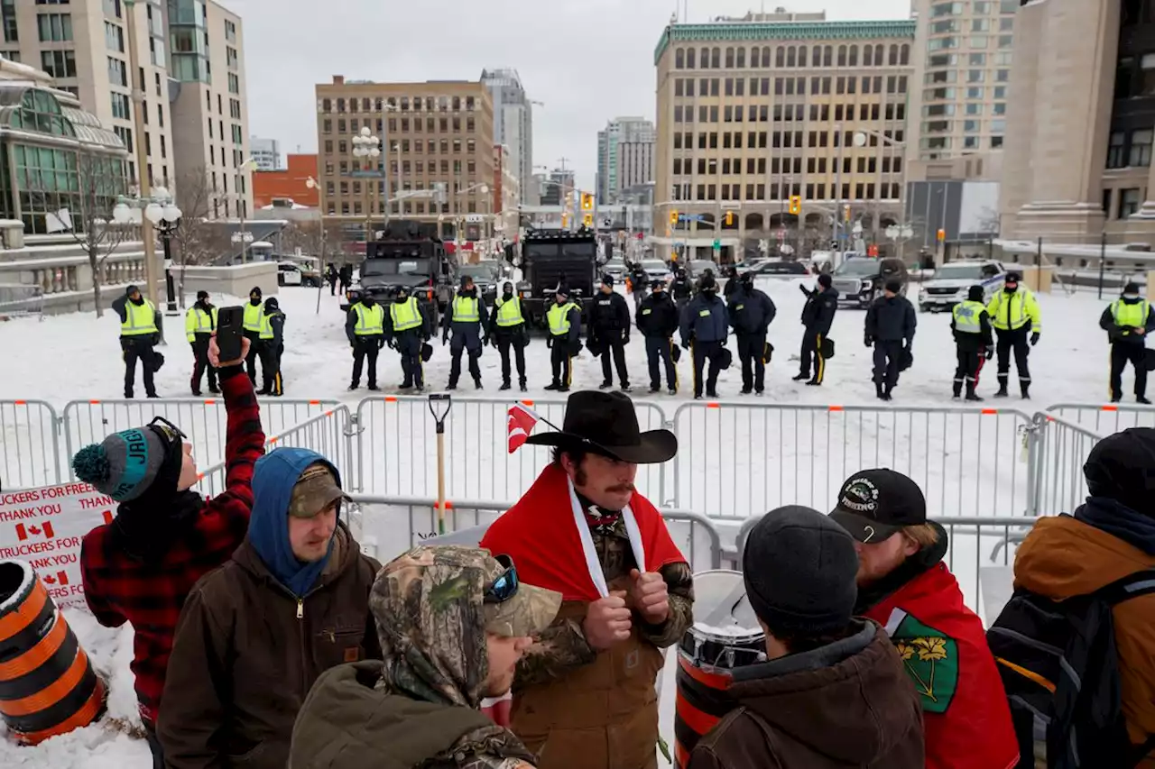 Canada police push back COVID protesters in bid to end siege