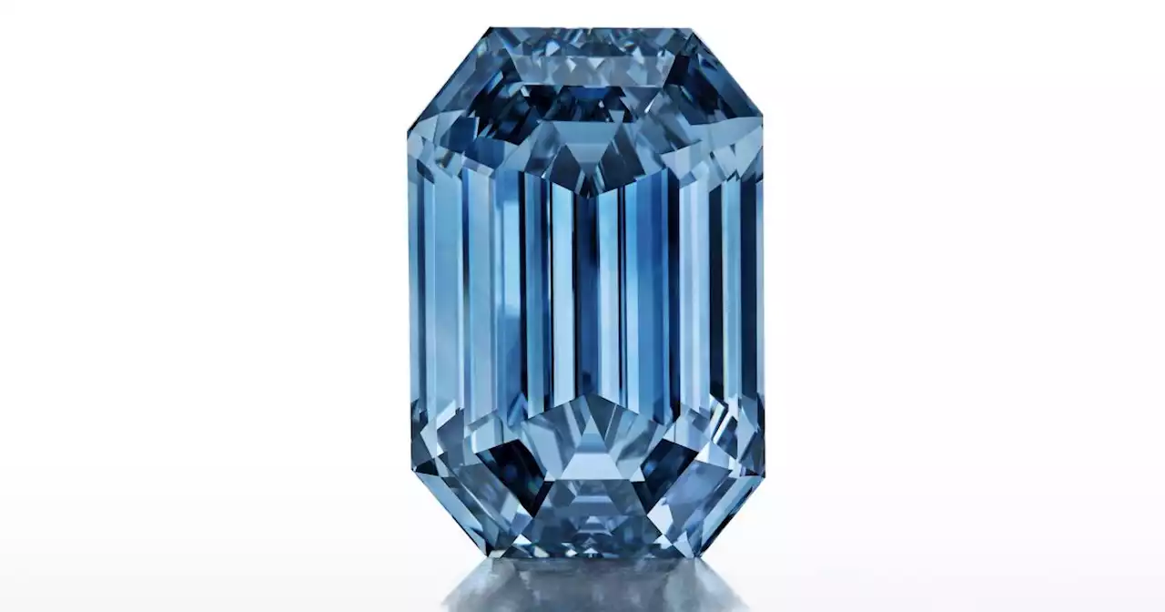 'Rarest of rare' blue diamond expected to fetch nearly $50 million at auction