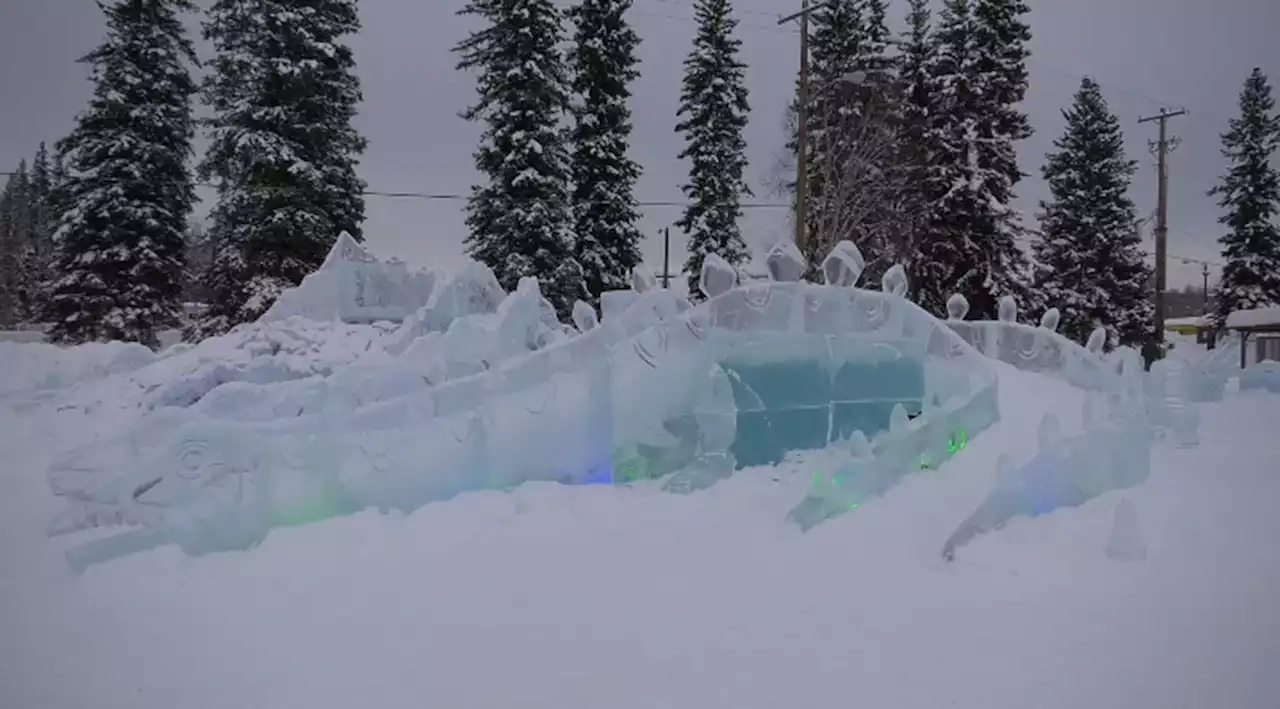 Ice Alaska brings sculptors from all over