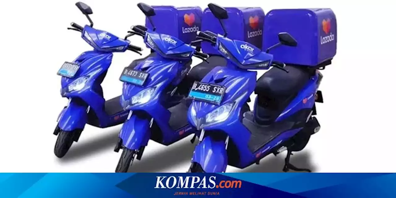 Intip Spesifikasi Skutik Listrik Smoot, Tunggangan Kurir Lazada