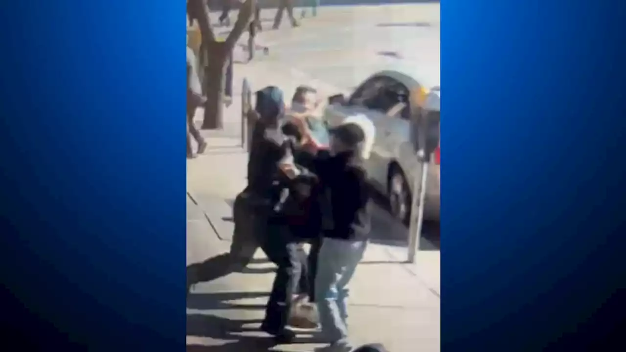 Video Surfaces Of Father, Son Being Attacked In Oakland's Chinatown