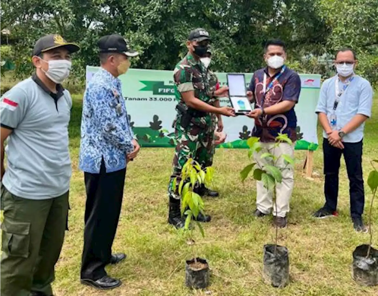 Kemilau HUT Ke-33, FIF Group Laksanakan Kegiatan Tanam Pohon di Mandalika