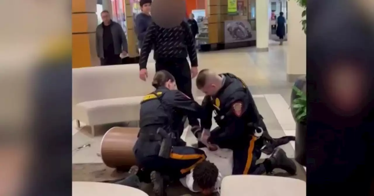 Black teen handcuffed by police at mall while white teen was scared of what could've happened