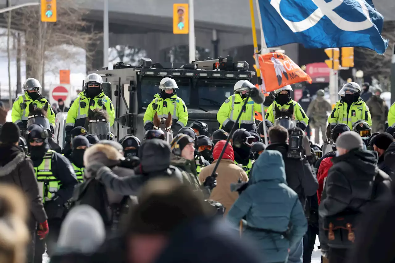 Canadian Police Arrest 70 Protesters in Ottawa Crackdown