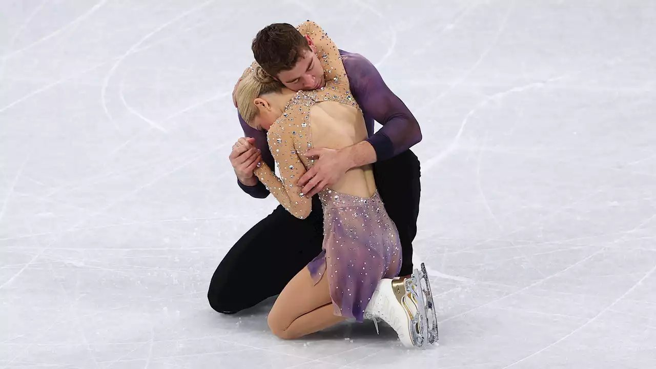 'Chills': Watch Alexa Knierim and Brandon Frazier Finish Olympics With Incredible Skate