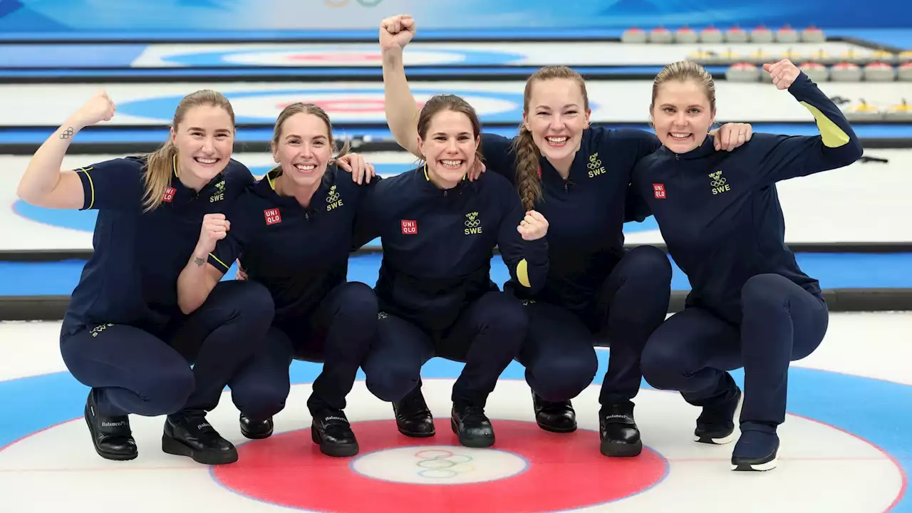 Swedes Best Swiss For Women's Curling Bronze