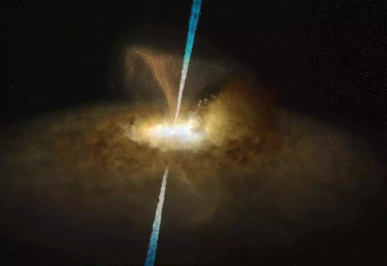 Astronomers Find Obscuring Dust Ring around Supermassive Black Hole in Messier 77 | Sci-News.com