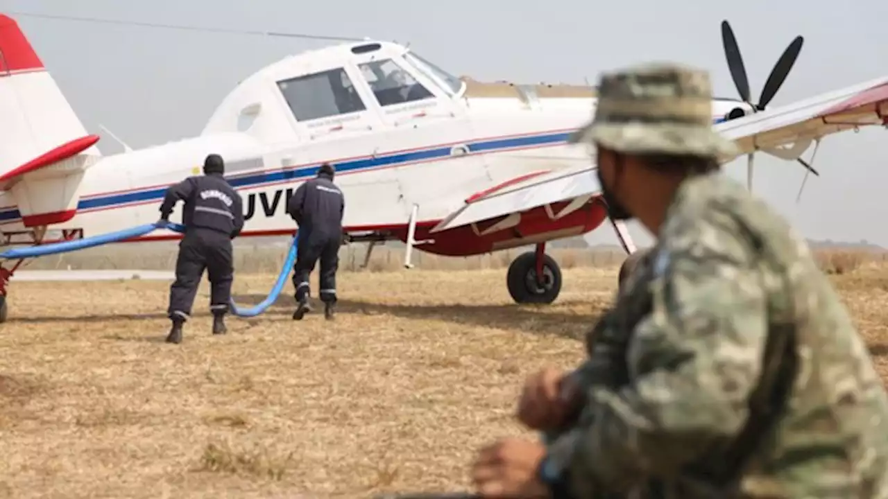 Incendios en Corrientes: Bolsonaro envió bomberos para combatir las llamas