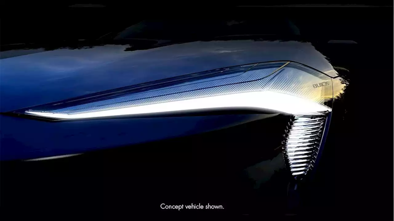 Buick teases 'groovy' EV concept to debut this summer