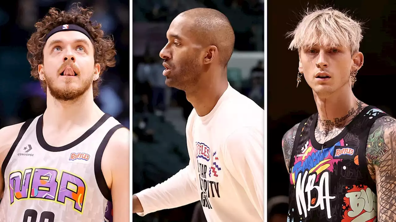 MGK, Quavo, Jack Harlow Play at NBA All-Star Celebrity Game