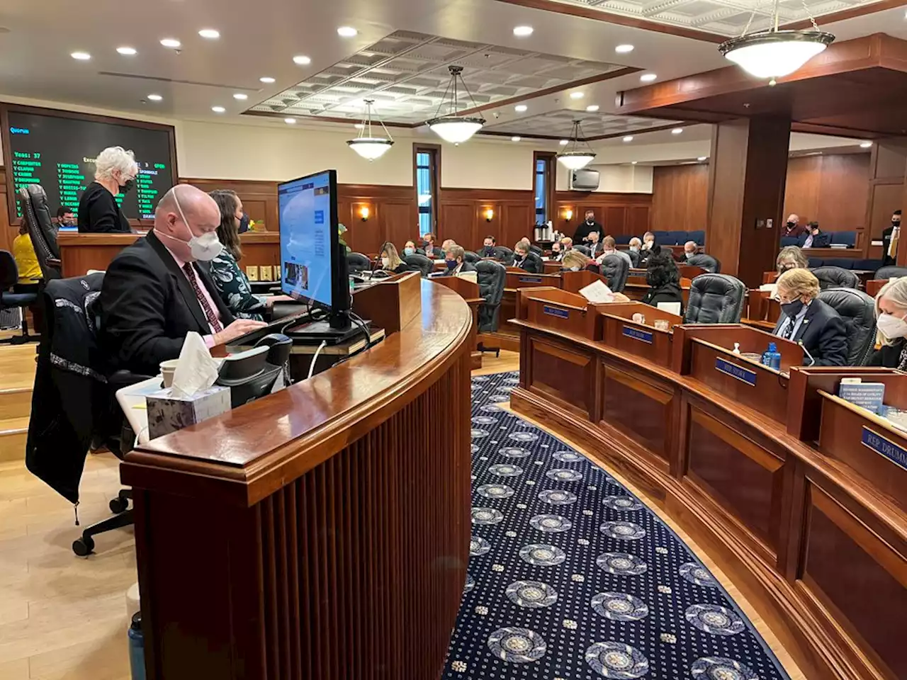 COVID outbreak delays work for Alaska House