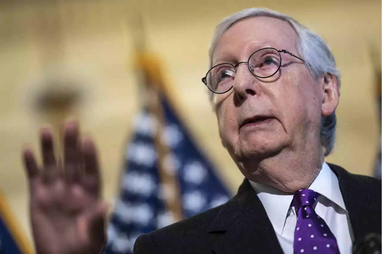 Mitch McConnell distances from Trump, 'not in favor' of Jan. 6 pardons