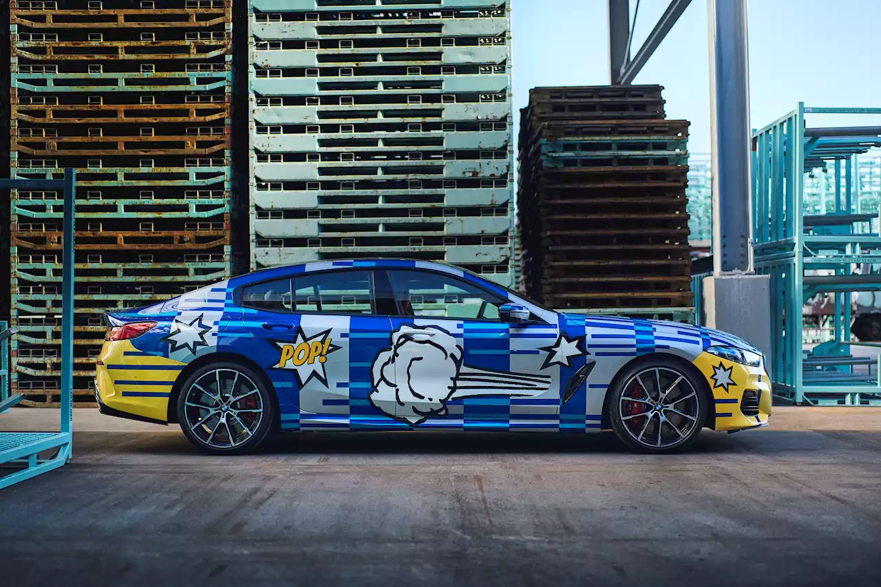 Artist Jeff Koons Brings His Neo-Pop Aesthetic to BMW’s 8 Series | Artnet News