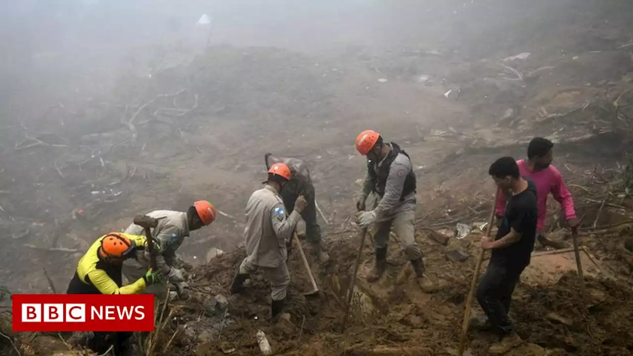 Petrópolis: Nearly 200 still missing in flood-hit Brazil city