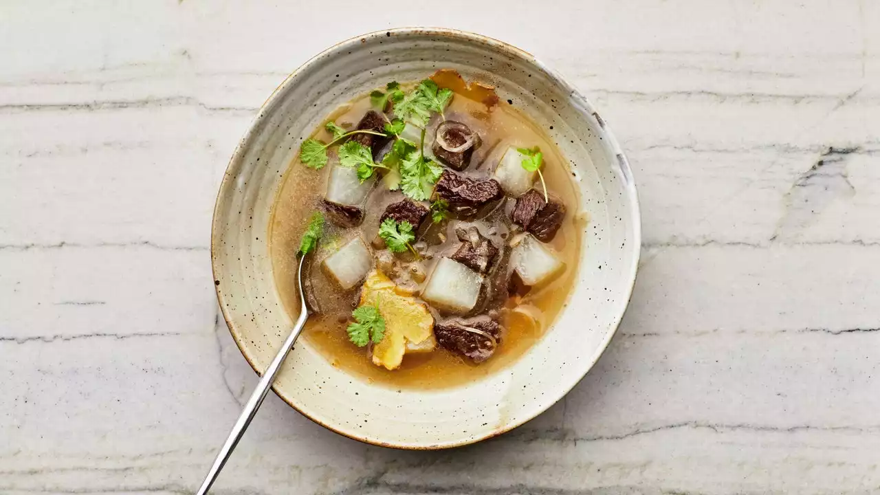 Five-Spice Short Rib and Daikon Soup