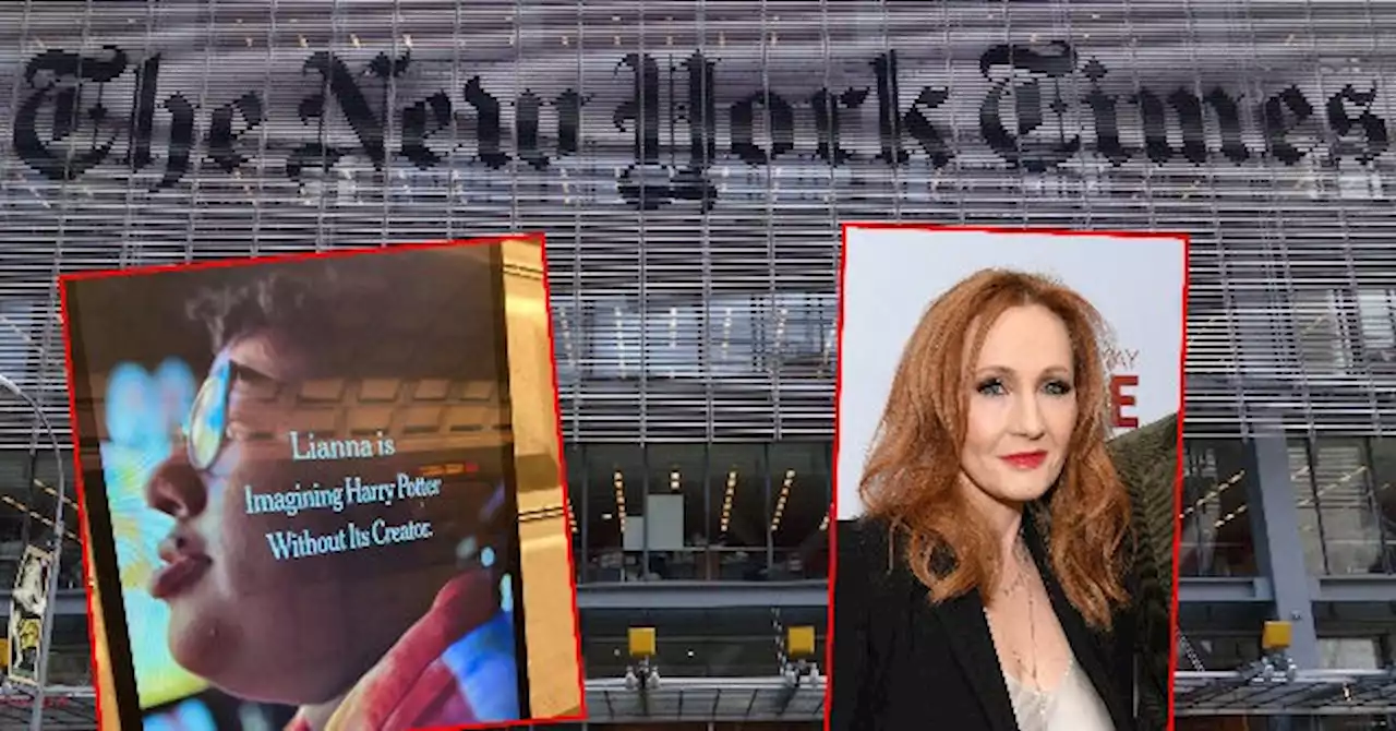 New York Times Ad Promotes Transgender Campaign to Erase J.K. Rowling: 'Imagining 'Harry Potter' Without Its Creator'