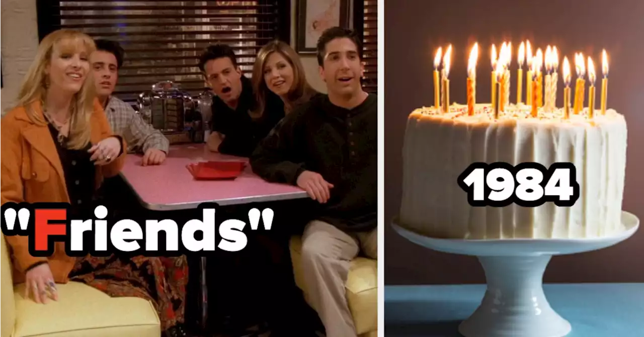 Choose A TV Show A-Z And I'll Guess Which Year You Were Born With 52% Accuracy