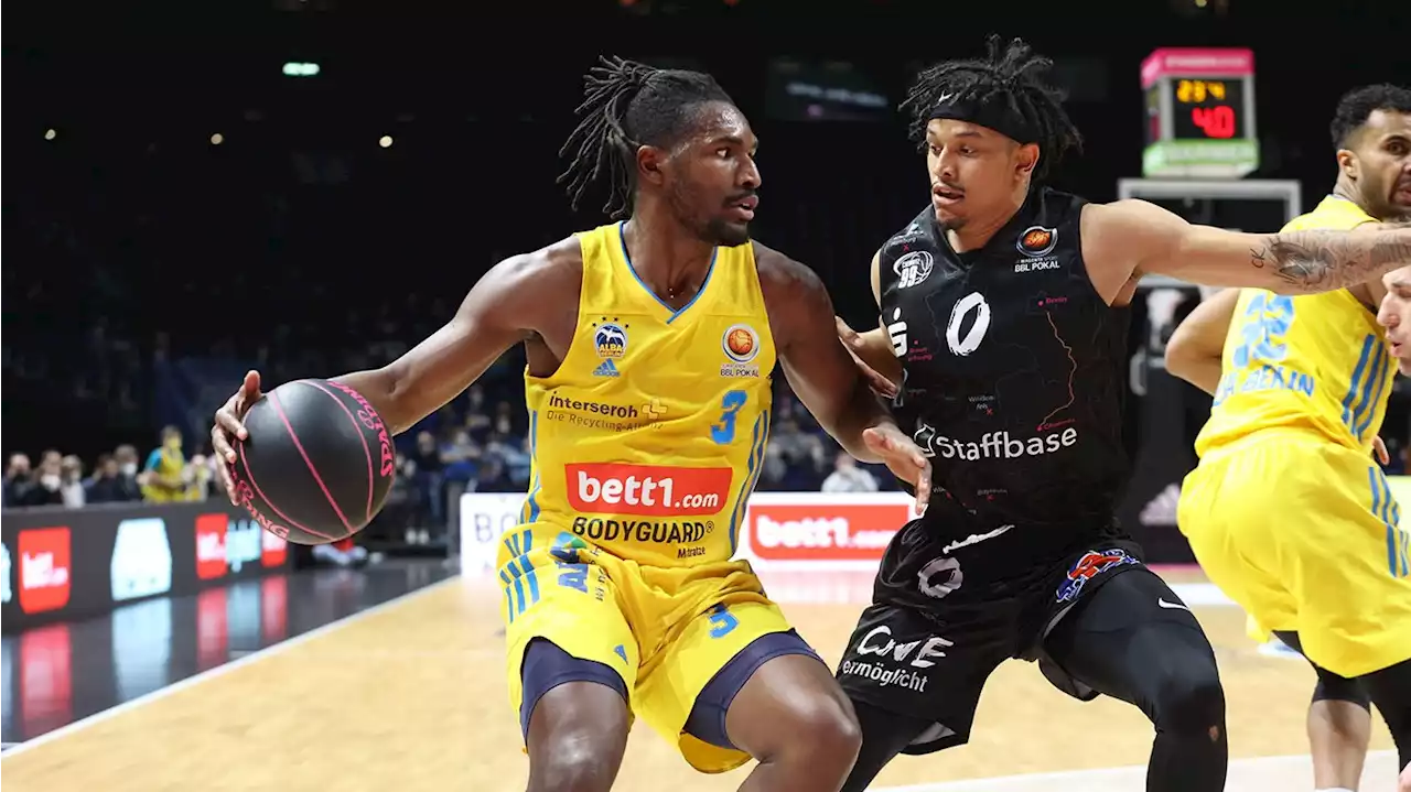 Alba Berlin und Crailsheim kämpfen um den Basketball-Pokal