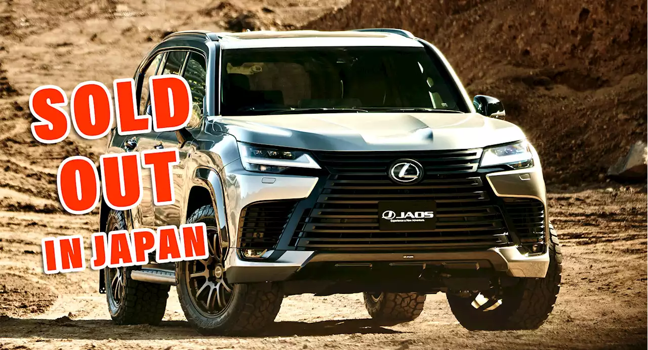 New 2022 Lexus LX Sold Out For 4 Years In Japan, Over A Year Waiting List For NX | Carscoops