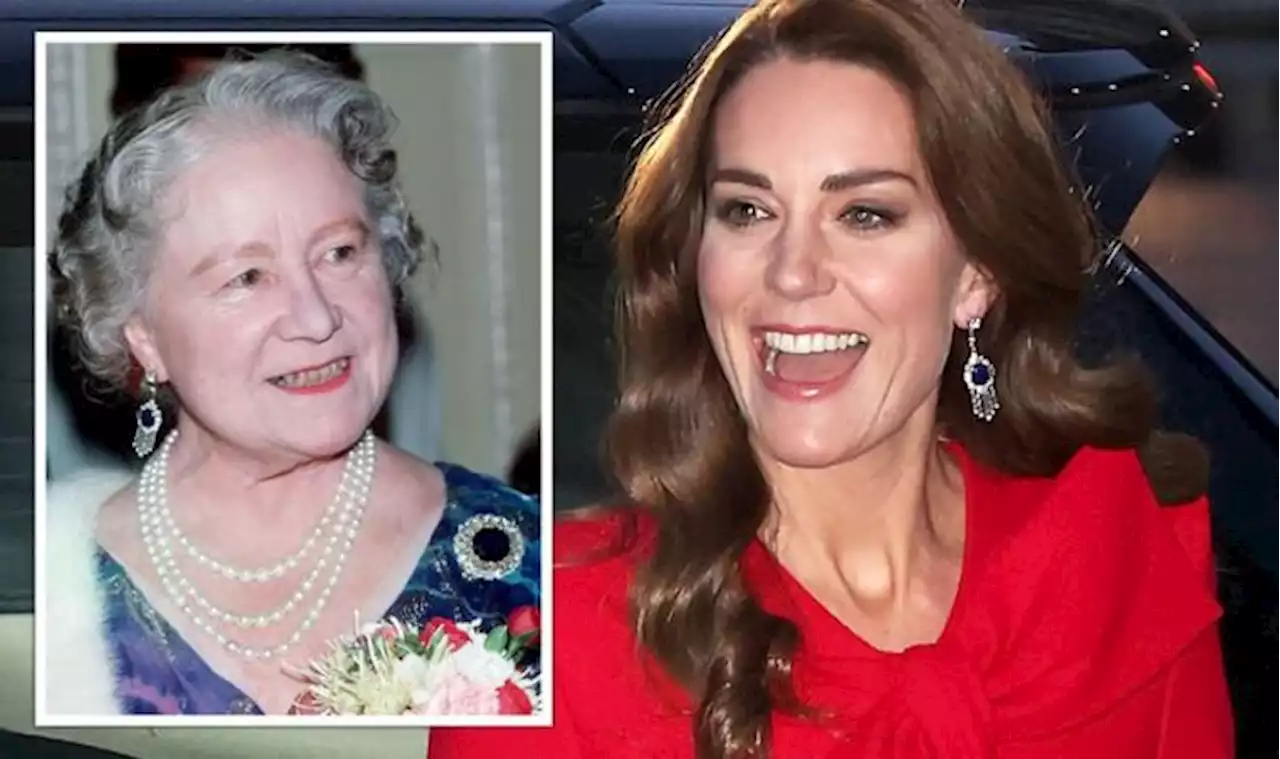 Kate Middleton's sapphire earrings with link to Queen Mother would 'fetch well over £1m'