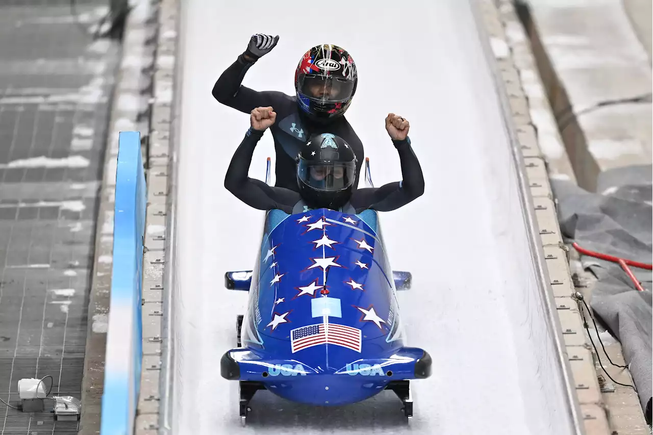 Meyers Taylor, Freidrich Headline Historic Bobsled Runs at 2022 Olympics