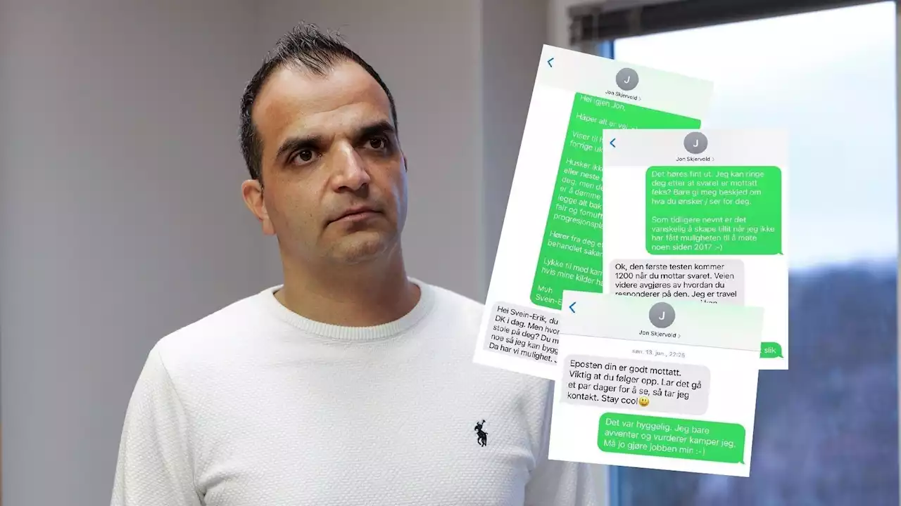 Disse SMS-ene fra NFF-topp får Svein-Erik Edvartsen til å reagere kraftig