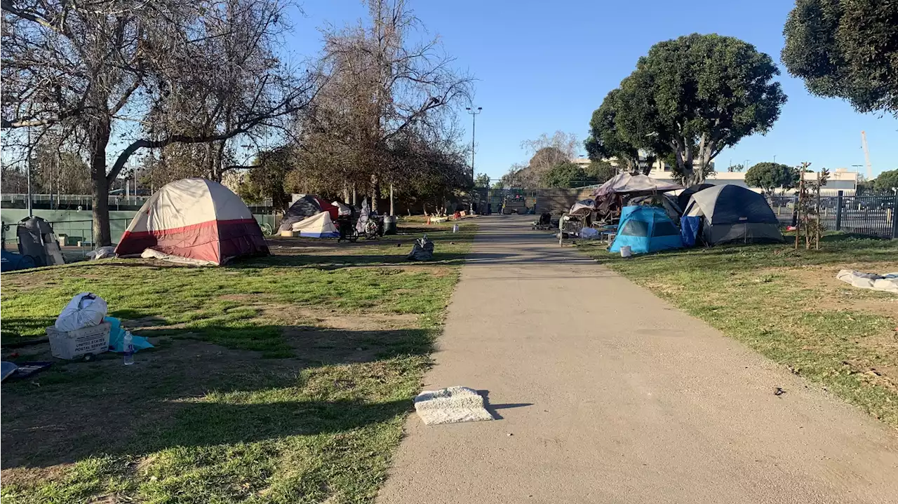 Camping ban often moves unhoused Angelenos from 1 street to another