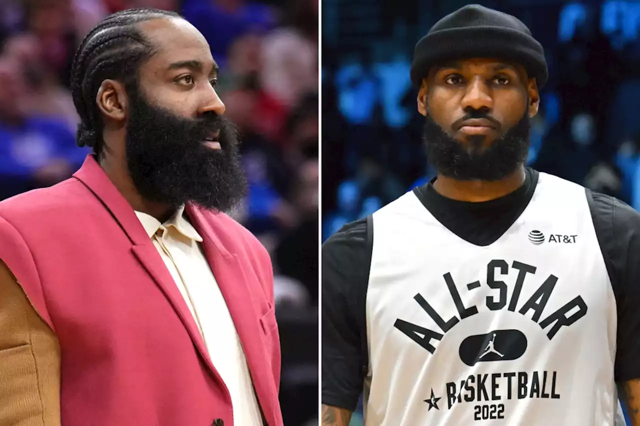 LeBron James leaves James Harden off Thunder top player list