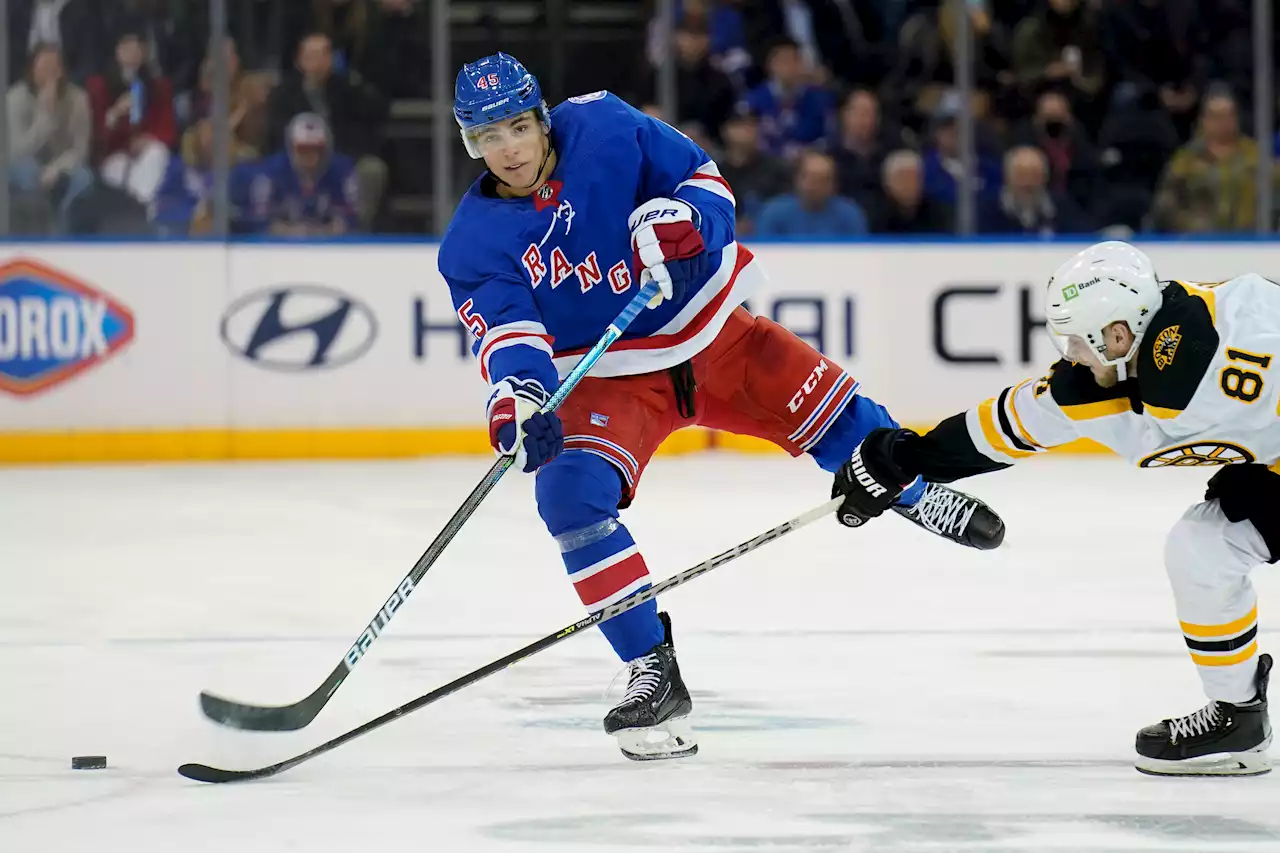 Rangers rookie Braden Schneider growing more comfortable at NHL level