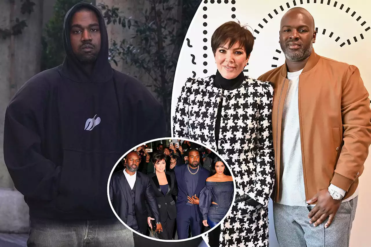 Kanye West calls out ‘godless’ Corey Gamble, praises ‘hero’ Kris Jenner