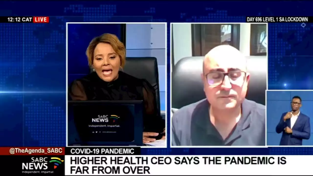 COVID-19 I Higher Health CEO Professor Ramneek Ahluwalia says the pandemic is far from over