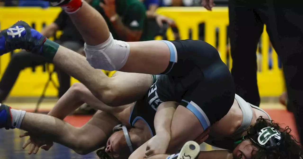 'Titan style' wrestling dominates Masters meet