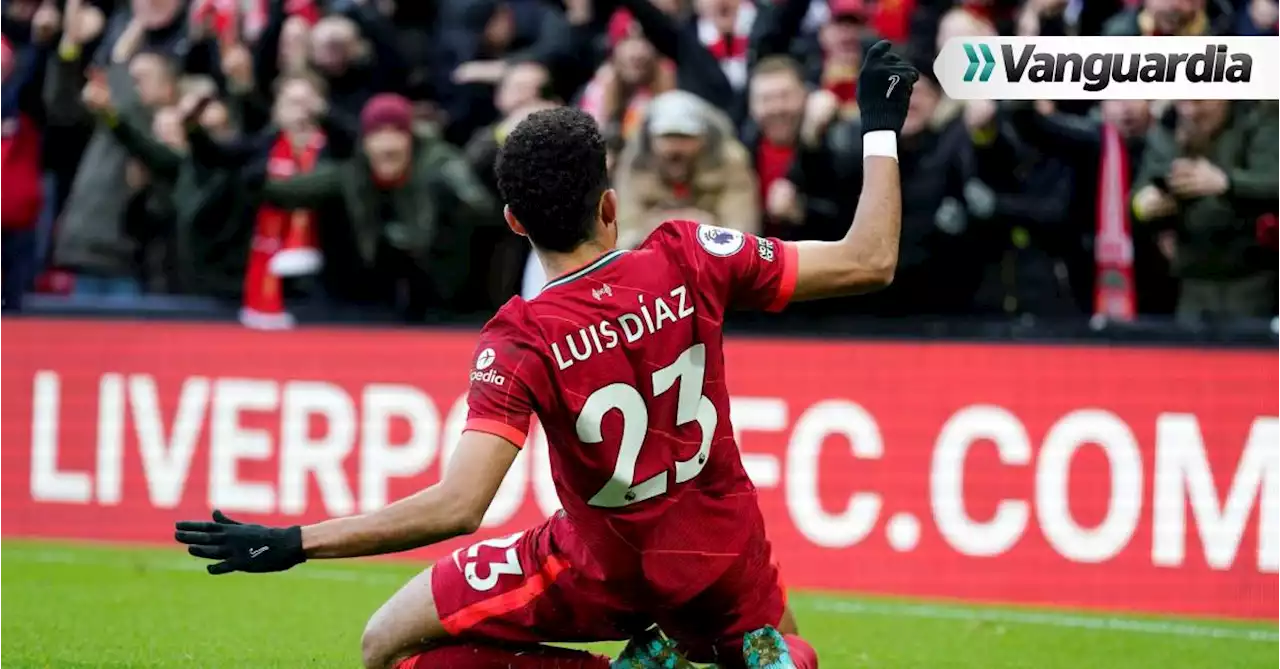 Video: Luis Díaz marcó su primer gol con el Liverpool en la Premier