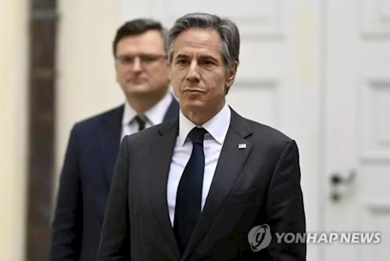 블링컨 '러, 우크라침공 직전…바이든, 푸틴 만날 준비돼 있어' | 연합뉴스