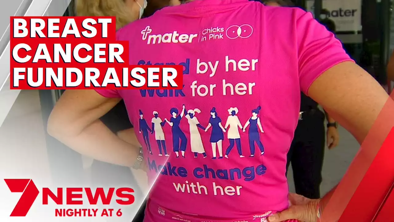 Mater Private Hospital Townsville raising awareness and funds for breast cancer research | 7NEWS