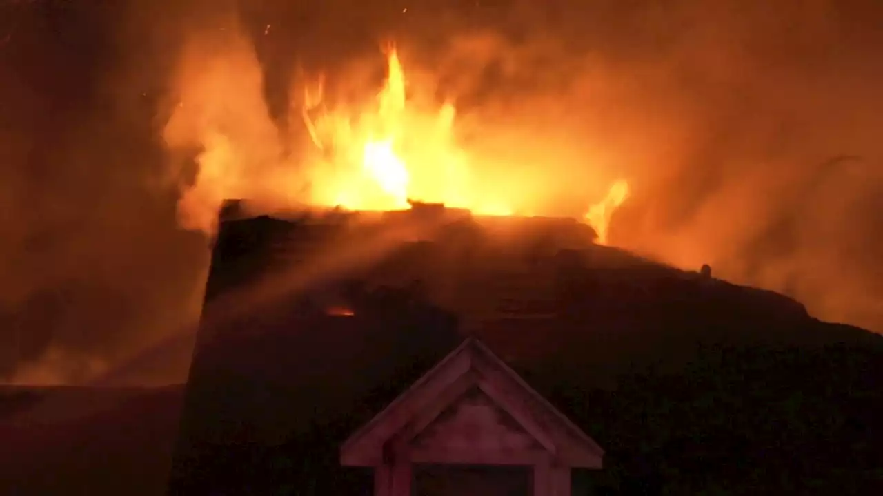 'We don't have fire hydrants': House fire sparks frustration for homeowner