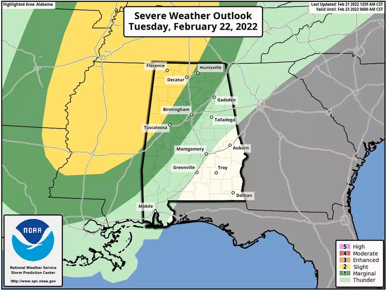 The rain begins today; a few storms possible Tuesday