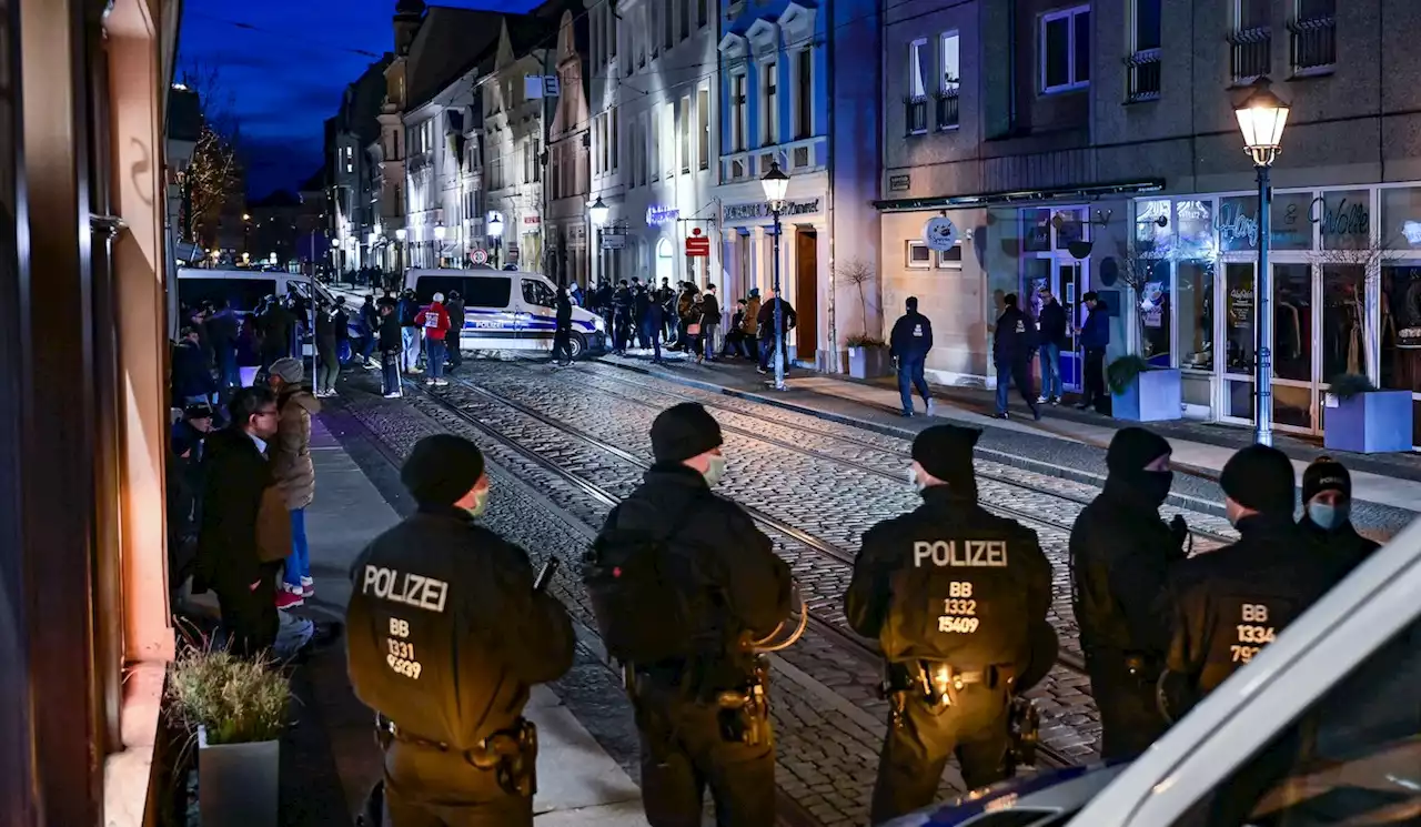 Wieder Demos gegen Corona-Maßnahmen in Brandenburg