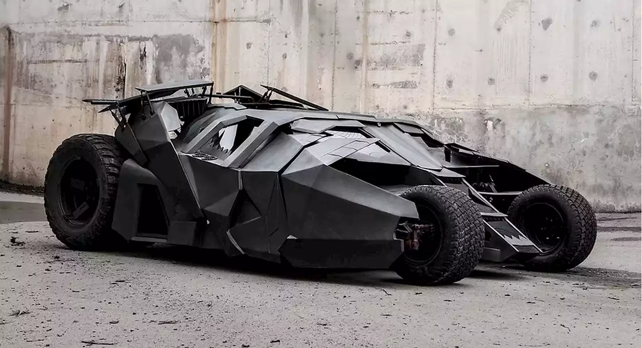 The Dark Knight Goes Green With This Electric Batmobile Tumbler Replica | Carscoops