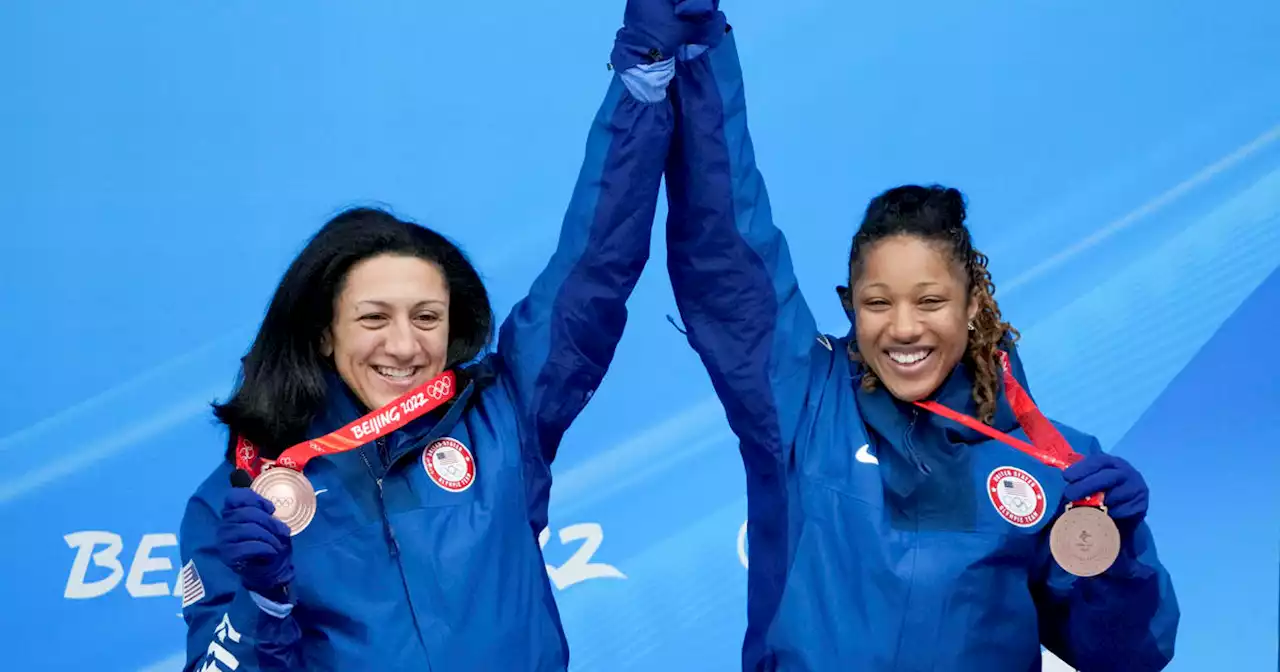 Bobsledder Elana Meyers Taylor becomes most decorated Black athlete in Winter Olympics history